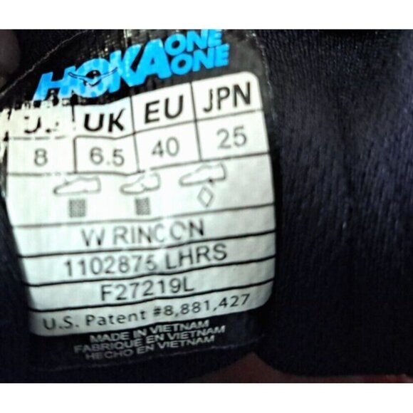 Hoka One One Women's 8 Rincon Paradise Pink Low Cut Multicolor Sneakers - Picture 2 of 12